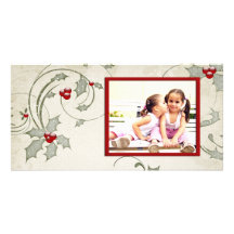 Photo Card Holly
