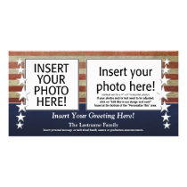 Photo Card - Patriotic or Military Theme photo cards