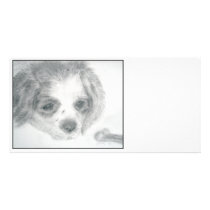 Photo Card - Puppy with Bone
