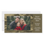 Photo Card - Tan Camo (Holiday, Family, Other) photo cards