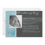 PHOTO CHRISTENING INVITES :: posh 5L invitations