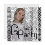 Photo Insert Graduation Party Motif Invitation