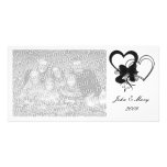 Photo Love Hearts Card photo cards
