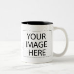 Photo mug - black and white 15oz template