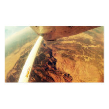 photo perfect small plane skydive business card template