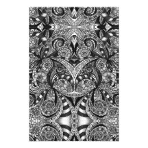 Photo print Floral abstract background