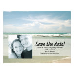 Photo Save the Date Announcement // Tropical Beach