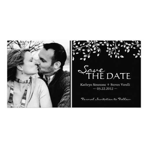 Photo Save The Date Invitation Customised Photo Card
