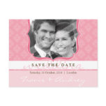PHOTO SAVE THE DATE :: pictureframe elegance 6 postcards