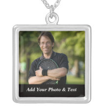 Photo Tennis Sports Necklaces
