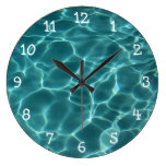 Photo with White Numbers Wall Clock