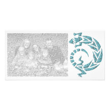 Photocard Native American Design Customized Photo Card