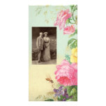 Photocard-Vintage Floral