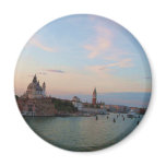 Photograph of Romantic Venice Lagoon Fridge Magnet