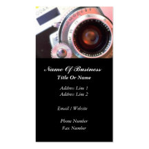 Photographer Business Card