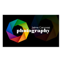 Photographer Business Cards