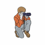 Photographer embroidered shirts