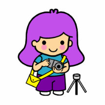 Photographer Girl Photo Cutout