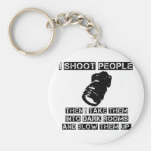 Photographers are So Violent Keychains
