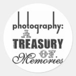 Photography A Treasury of Memories Stickers