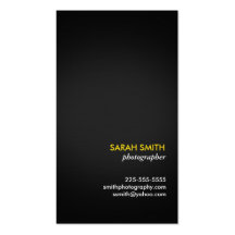 Photography Business Cards