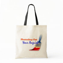 "Photoshop Out Your Anguish" Tote Bag