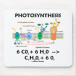 Photosynthesis (Carbon Dioxide + Water) Mousepad