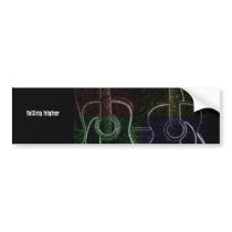 PhotoText Sticker Bumper Sticker