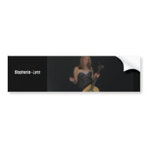 PhotoText Sticker Bumper Stickers