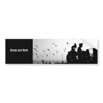 PhotoText Sticker Bumper Sticker