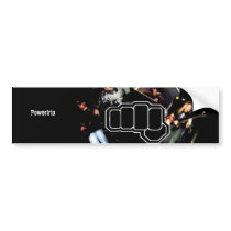 PhotoText Sticker Bumper Sticker