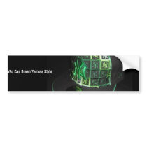 PhotoText Sticker Bumper Sticker
