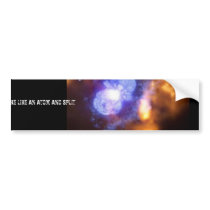 PhotoText Sticker Bumper Sticker