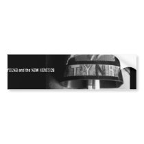 PhotoText Sticker Bumper Sticker