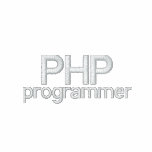 PHP programmer embroidered shirts