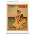 Phroso Woman at Beach Theatrical Poster cards