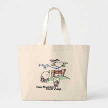 Physicists Counting Sheep Canvas Bag