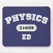 Physics Ed Mouse Mats