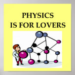 PHYSICS is for lovers posters