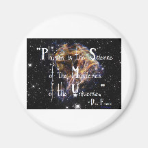 Physics is the Science Refrigerator Magnet