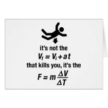 physics - it's the sudden deceleration that kills