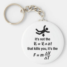 physics - it's the sudden deceleration that kills keychains