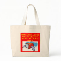 physics joke canvas bags