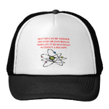 physics joke hats