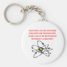 physics joke key chains