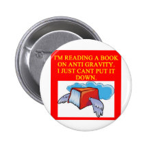 physics joke pinback buttons