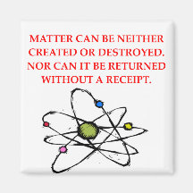 physics joke refrigerator magnet
