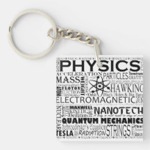Physics Keychain