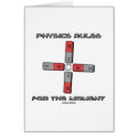 Physics Rules For The Moment (Magnetic Quadrupole) cards