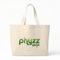 Phyzz Logo Tote bags